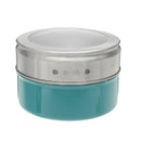 12Pcs Stainless Steel Magnetic Spice Tins Storage Container Jars with Clear Lid