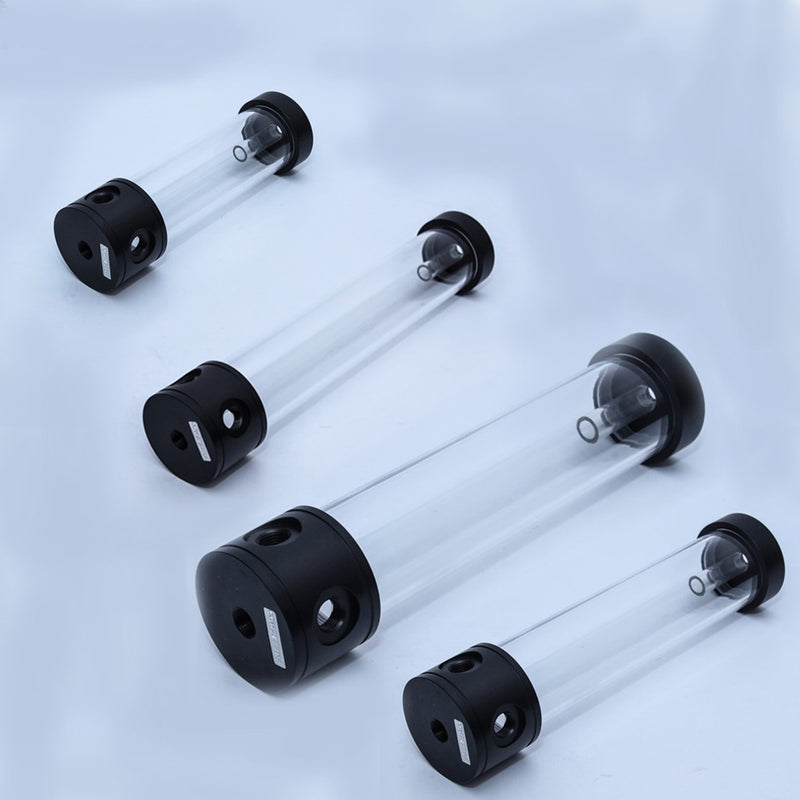 PC Water Cooling Kit 50mm Diameter G1/4" Cylinder Reservoir Tank 30/35cm For Computer Water Cooling Cooler