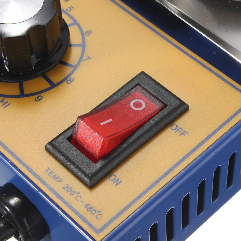 CM360A 100W 200-480 Degree  Solder Pot Soldering Desoldering Stainless Steel Plate