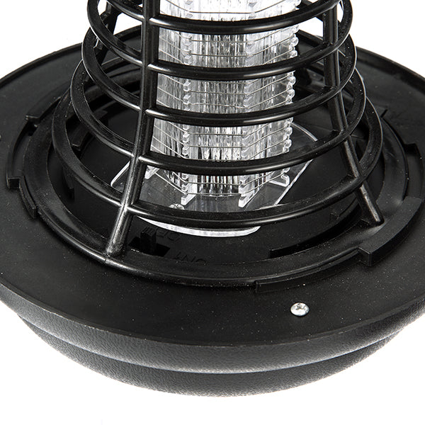 UV LED Solar Powered Outdoor Mosquito Insect Pest Bug Zapper Killer Garden Light