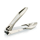 Y.F.M Nail Catcher Clipper Stainless Steel Anti Splash Manicure Tool Curved File Trimmer Travel