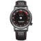 TOMORO TMR1018 Creative Dial Fashion Leather Strap Men Quartz Watch