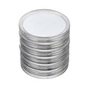 6pcs N35U Heated Bed 25*2mm Circular Magnet with Back Glue High Temperature Glue for 3D Printer