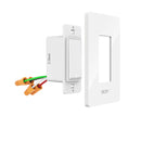 MoesHouse SS01S US WiFi Smart Light Switch Control by Smart Life/Tuya APP Works with Alexa Google Home for Voice Control No Hub Required