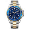 SINOBI 9721 Calendar Business Style Watch Stainless Steel Strap Men Quartz Wristwatch