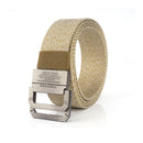 AWMN 125cm Double Ring Tactical Belt Leisure Camping Hunting Nylon Waist Belt