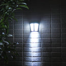 6 LED Solar Power Wall Light Outdoor Waterproof Street Yard Garden Security Lamp