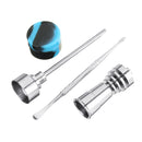 14/18MM Silicone Jar Tool Titanium Nail Carb Cap Dab Dabber Drill Female Male