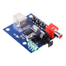 PCM2704USB Sound Card DAC Decoder USB Input Coaxial Fiber HIFI Sound Card Decoder (C6B4)