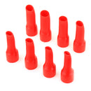 Drillpro 10pcs Universal Glue Nozzle Glass Glue Tip Mouth Nozzle with Base