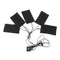 5pcs 65 Electric Heating Pad 3 Gear Adjusted DIY Thermal Vest Heated Clothes