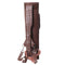 Archery Traditional A rrow Hunting Holder Back Shoulder Quiver Leather/Oxford Archery Bag