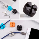 ORICO Crossed-Channel Earphone USB Cable Cord Winder Wrap Desktop Cable Organizer Wire Management Holder