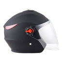 BYB Universal 56-62cm Motorcycle All Season Half Helmet Anti-fog Visor Rainproof Breathable