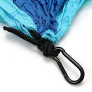 Hewolf 260x150cm Outdoor Double Hammock Camping Hanging Swing Bed With Mosquito Net Max Load 200kg