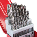 38pcs 1-13mm HSS Twist Drill Bit Set with Case