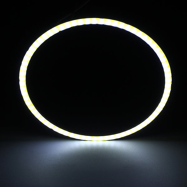 Circle Fog Lights DC 12V 24V 60-120mm COB Angel Eyes LED Light For  Motorcycle Car