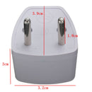 Universal US/UK/AU To EU AC Power Adapter 2 Pins Travel Converter Adapter Charger Plug