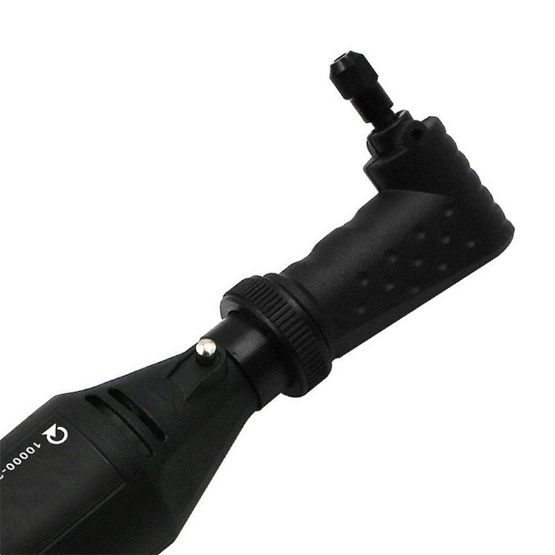 90 Degree Rotary Tool Adapter Attachment Electric Grinder Bender Right Angle Converter