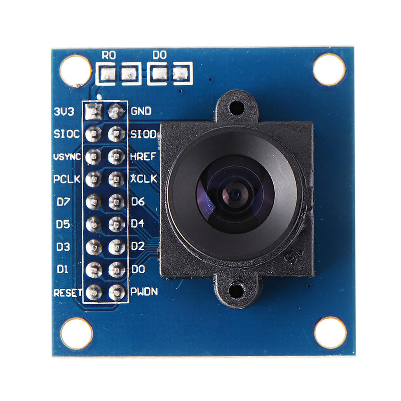 Wareshare OV7670 Camera Module CMOS Acquisition Board Adjustable Focus 300,000 Pixel