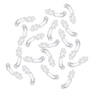 1 Set5050 4Pin 10MM RGB LED Strip Light Connector Includes More Parts Fixed Clips Screws for DIY