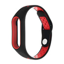 Bakeey Double Color Polka Dot Replacement Silicone Wrist Strap for XIAOMI Miband 2