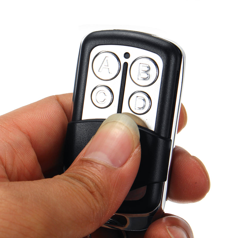 433mhz Electric Cloning Universal Remote Control Switch Opener Transmitter for Gate Garage Door Replacement Key Fob
