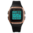 SKMEI 1278 Outdoor 50M Waterproof LED Watch Men Date Luminous Display Countdown Sport Digital Watch