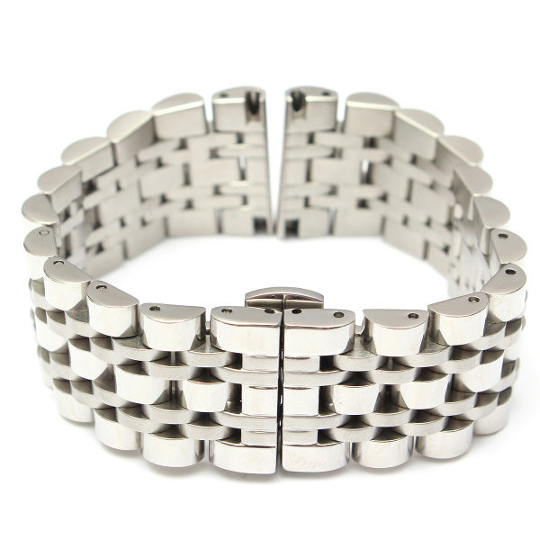 18mm 22mm Stainless Steel Solid Links Watch Band