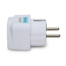 5Pcs Universal AU US UK to EU Europe Plug AC 250V Power Travel Adapter