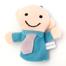 6 Pcs Finger Puppets Plush Cloth Toy Baby Bed Stories Helper Doll