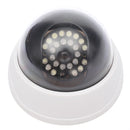 C-63 Security Dummy Fake Surveillance CCTV Dome IR Camera with Flashing Red LED Light