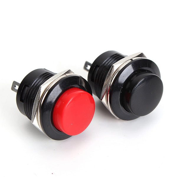 3A 250V Off-on Non-locking Momentary Push Button Switch
