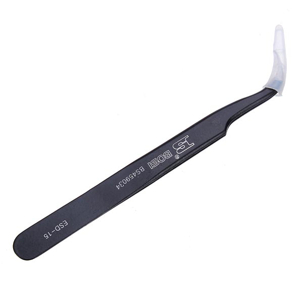 BOSI Anti Static Stainless Steel Elbow Tweezer ESD-15 BS450934
