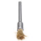 3mm Brass Wire Wheel Brush Cups Tool Shank for Dremel Drill Rust Weld
