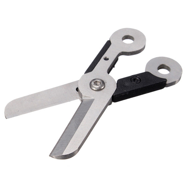 Mini  Key Chain Stainless Spring Scissor Pocket Tool Outdoor Survival Tools
