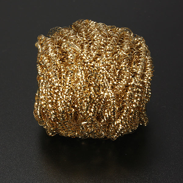 Soldering Solder Iron Tip Cleaner Steel Cleaning Wire Sponge Ball