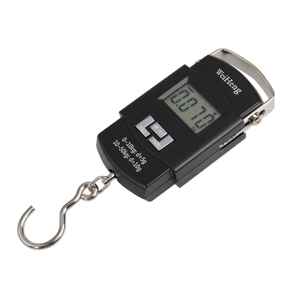 WeiHeng A08 50KG/5g Backlight Digital Handle Luggage Scale Portable