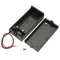 9V Battery Box Pack Holder With ON/OFF Power Switch Toggle Black