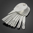 DANIU 20psc Foldable Car Lock Opener Double Sided Lock Pick Set Locksmith Tools