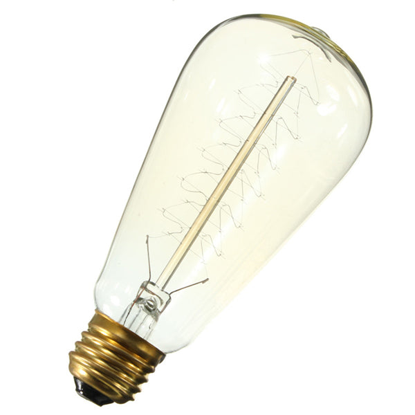 E27 ST64 40W Incandescent Bulb Edison Christmas Tree Light AC 110-120V