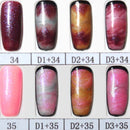 DIY Marbling Granite Sfumato Soak Off Painting Drawing Nail Art UV Gel Polish