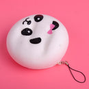 10cm Panda Buns Bread Pendant Charm fr Cell Phone Key Chain Bag Strap