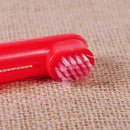 2x Pet Dog Cat Soft Finger Dental Cleaning Toothbrush Massager Teeth Hygiene