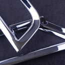 2x For Volkswagen VW T-ROC 2017 2018 Chrome Front Head Fog Light Lamp Cover Trim