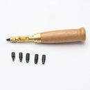 Adjustable Spring Pressure Automatic Centre Punch Dot Punch with 6pcs Plunger Chips