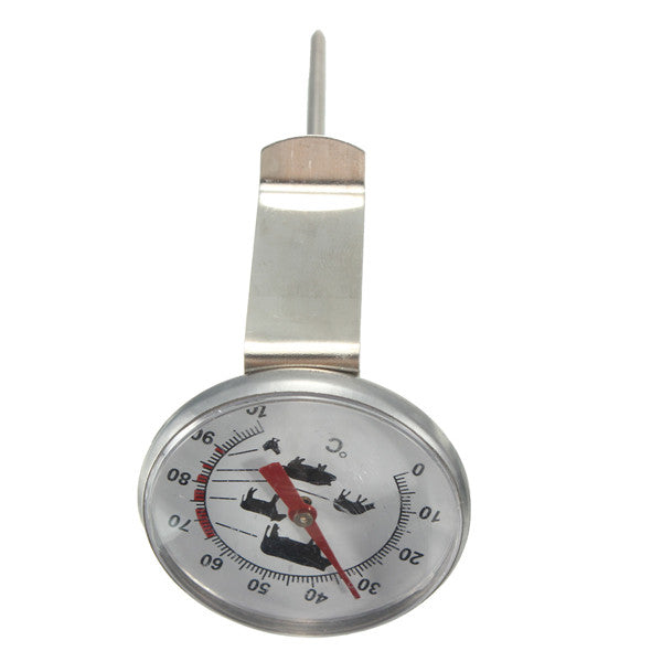 Stainless Steel Pocket Probe Thermometer Gauge Food Thermometer