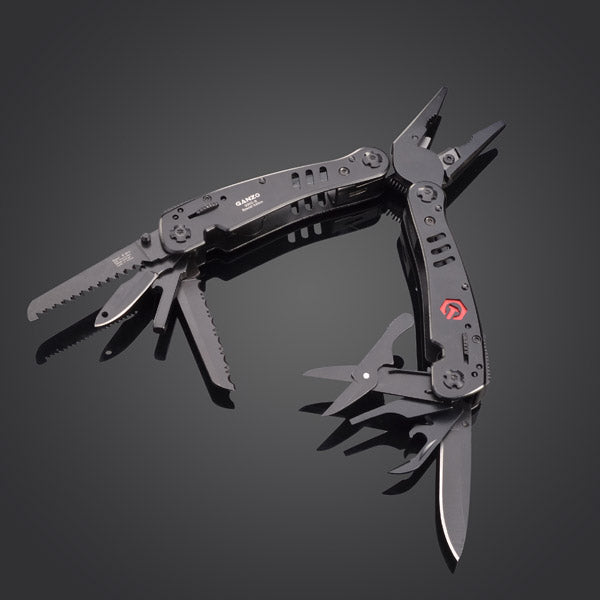 Ganzo G302B Multi Pliers Black Camping Tools With Locking Function
