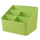 Imitation Rattan Colorful Multifunctional Cosmetics Remote Control Desktop Storage Basket