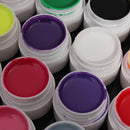 20 Mix Pure Colors Acrylic Nail Art UV Gel Builder